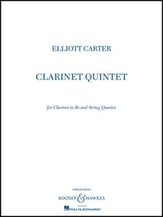 CLARINET QUINTET CLARINET AND STRING QUARTET SC/PTS cover